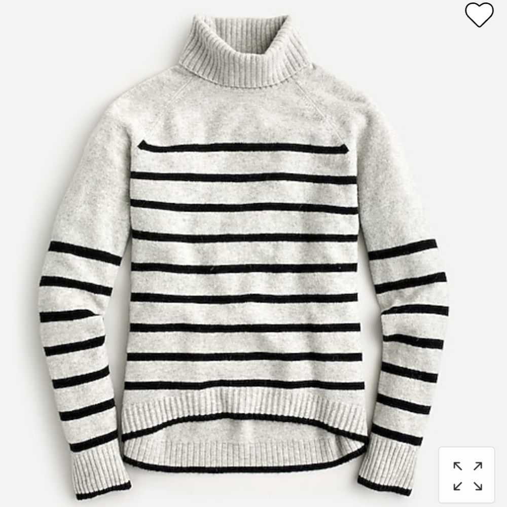 J Crew Supersoft yarn turtleneck sweater